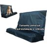 Kit Capa Banco Provisória Carro 2 pc Dianteiro/ 1 pc Traseiro Praia Pet Manutenção Rural Universal G - 2