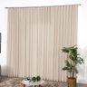 Cortina para Trilho Suíço Wave Duplex de Linho com Forro de Microfibra 3,00m x 2,80m Areia - 3