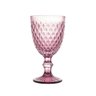 Conjunto de Taças de Vidro para Água 6 Peças 325 Ml Bico de Abacaxi Rosa Lyor - 2