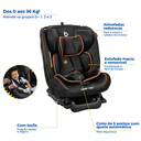 Ver imagem 2 de Cadeirinha Cadeira de Bebê Isofix para Carro Infantil Auto 0 a 36kg G0/g1/g2/g3 Litet