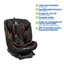 Ver imagem 3 de Cadeirinha Cadeira de Bebê Isofix para Carro Infantil Auto 0 a 36kg G0/g1/g2/g3 Litet