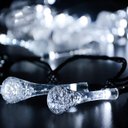 Ver imagem 4 de Cordão de Lâmpadas Solar Luzes Leds Gotas de Água Branco 5m