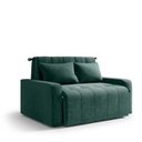 Ver imagem 3 de Sofá Cama para Sala de Estar Amora New Veludo Matrix - Verde Agua