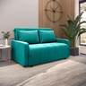 Sofá Cama para Sala de Estar Amora New Veludo Matrix - Verde Agua - 1