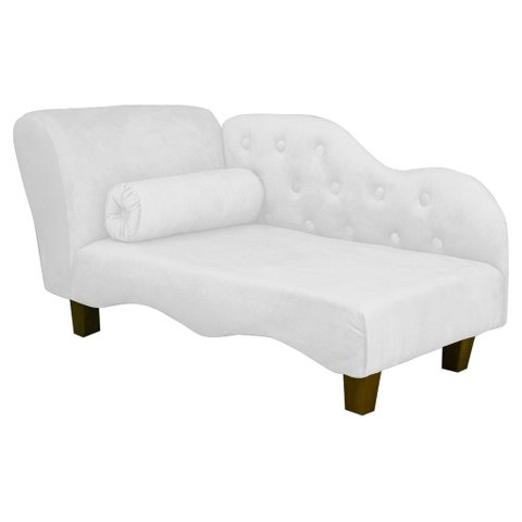 Caminha Pet Luxo Divâ Tecido Corino:Branco