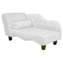 Ver imagem 1 de Caminha Pet Luxo Divâ Tecido Corino:Branco