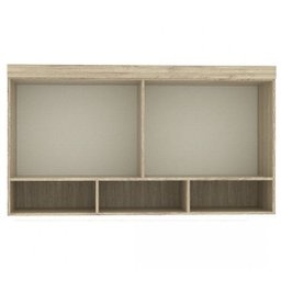 Ponte Modulada Aérea 2 Portas 3 Nichos 147cm Master Luciane Móveis - 3