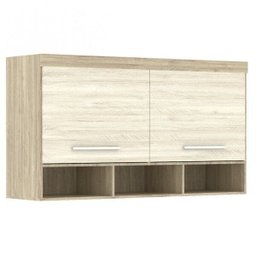Ponte Modulada Aérea 2 Portas 3 Nichos 147cm Master Luciane Móveis - 1