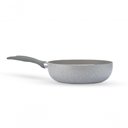 Ver imagem 3 de Jogo de Panelas Brinox Antiaderente Ceramic Life 5 Peças Marble Blend com Indução Cinza Claro