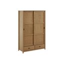 Ver imagem 2 de Guarda-roupa 2 Portas de Correr 100% Madeira Maciça Topázio