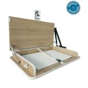 Ver imagem 1 de Fraldário Trocador de Fraldas Amadeirado Berçário Escolas