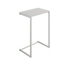 Ver imagem 2 de Mesa Lateral de Apoio Industrial Sofá Charmme Ferro Branco e Tampo Branco