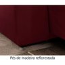 Sofá Retrátil E Reclinável Zeus 2,10m 03 Lugares Txr Bordô - 2