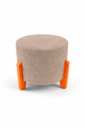 Ver imagem 5 de Kit com 2 Puff'S Confortável e Minimalista Thor Bouclé