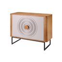 Ver imagem 1 de Buffet Winner - Madeira Maciça com Gavetas em Mdf Frisado e 2 Portas - Távoli Decor