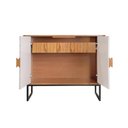 Ver imagem 4 de Buffet Winner - Madeira Maciça com Gavetas em Mdf Frisado e 2 Portas - Távoli Decor