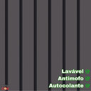 Ver imagem 3 de Papel de Parede Lavável Madeira Ripado Cinza Autocolante