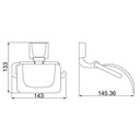 Ver imagem 2 de Papeleira Attic Quadra Branco 2020 F24