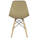 Ver imagem 5 de Kit 7 Cadeiras Charles Eames Eiffel Wood Design Bege