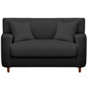 Ver imagem 1 de Sofá Luxo para Recepção Empresa Tecido Boucle:boucle Preto