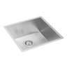 Cuba de Embutir Deca para Cozinha em Inox 40cm Quadratta Inox Cod: Cc.600.40.std.inx - 1