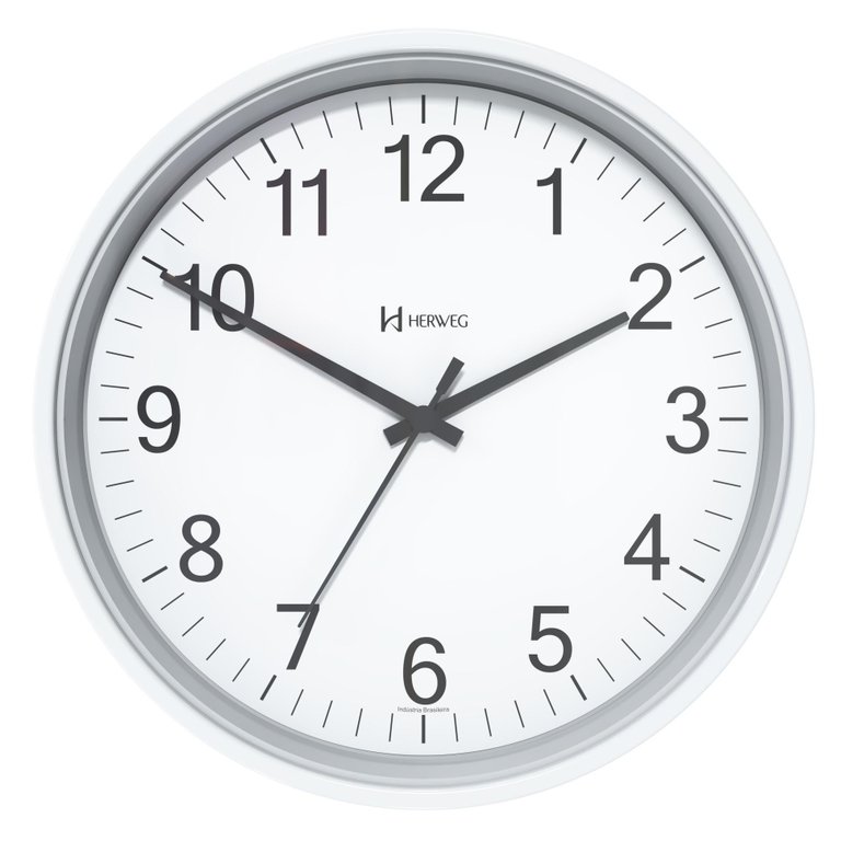 Relógio De Parede Moderno 22Cm Herweg - 6101