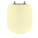 Ver imagem 1 de Assento Sanitário Poliéster para Louça Vogue Plus (deca) Aço (reb. Oculto) Creme