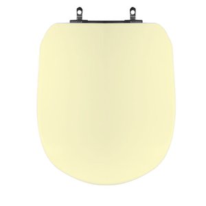 Assento Sanitário Poliéster para Louça Vogue Plus (deca) Aço (reb. Oculto) Creme