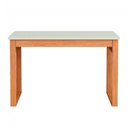 Ver imagem 4 de Mesa de Escritório Retangular F24WJ Industrial 1 Gaveta MDF 118cm Off White Dalla Costa Móveis