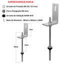 Ver imagem 4 de Estrutura Suporte Fixa Linha C Placa Painel Solar Inox Telha Fibrocimento Ondulada Viga Metálica Per