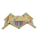 Ver imagem 2 de Kit Triangulo Pikler Articulado + Rampa Madeira Maciça Pinus Colorido