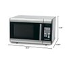 Cuisinart Micro-ondas 28l 1000w Aço Inox com Painel Touch - 4