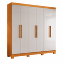 Ver imagem 1 de Guarda Roupa Casal 6 Portas 2 Gavetas Sergipe Bianchi