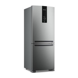 Geladeira Bre57kana Frost Free Inverse 447 Litros com Tecnologia Smart Flow Inox Brastemp - 1