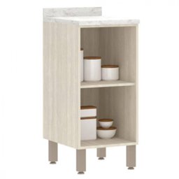 Balcão/ Armário Luciane Linea 01 Porta Com Tampo - 3