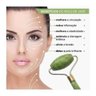 Roller de Jade Skincare Facial Anti Rugas Pedra de Jade Rolo - 6
