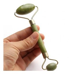 Roller de Jade Skincare Facial Anti Rugas Pedra de Jade Rolo - 2