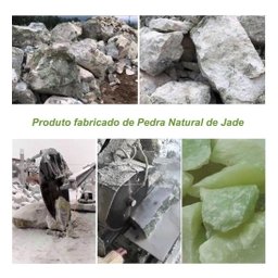 Roller de Jade Skincare Facial Anti Rugas Pedra de Jade Rolo - 4