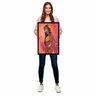 Quadro Decorativo Mulher de Biquini Arte Desenho Swag - 4