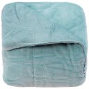 Ver imagem 5 de Edredom Casal Plush Sense Dupla Face 100% Poliéster 210x230cm Tessi Azul Mineral