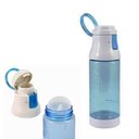 Ver imagem 1 de Garrafa Squeeze 400ml com Alça e Trava Azul Jacki Design