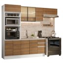 Ver imagem 2 de Armário de Cozinha Completa 270 cm Branco/Rustic Glamy Madesa 18