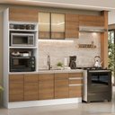 Ver imagem 1 de Armário de Cozinha Completa 270 cm Branco/Rustic Glamy Madesa 18