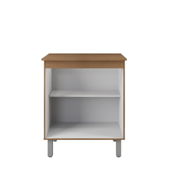 Balcão Multiuso 2 Portas Serena 70cm - Savana/preto Móblis - 3