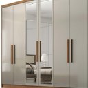 Ver imagem 6 de Guarda-roupa Casal 100% Mdf 6 Portas com Espelho 6 Gavetas Línea Novo Horizonte Cumaru/fendi