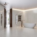 Ver imagem 1 de Porcelanato 100x100 Pulpis Bianco Lux Polido Retificado Biancogres