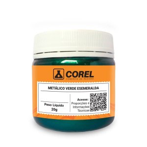 Pigmento Metálico Verde Esmeralda 20 G