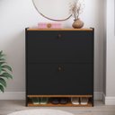 Ver imagem 1 de Sapateira Safira Preto com Cinamomo