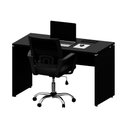 Ver imagem 2 de Plataforma Trabalho 120cm X 60cm 1 Cx de Tomada Pé Painel F5 Cor:preto