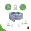 Ver imagem 3 de Painel Meu Rodape 10x1 Ripado Play Azul Rpdol12 (rolo 2,5m)